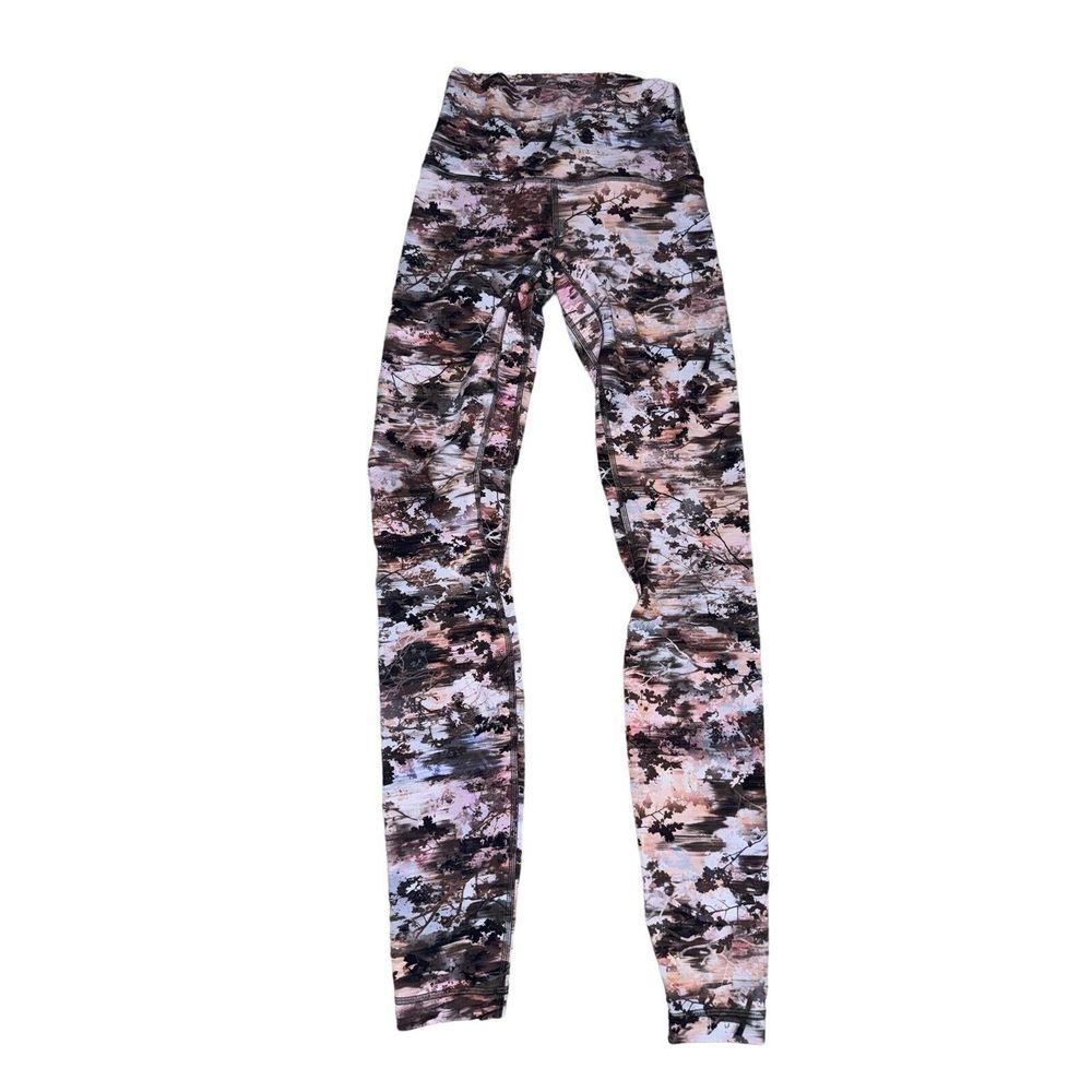 Lululemon Align High Rise Future Utopia Leggings Women's Sz‎ 2 Pants 28" Yoga